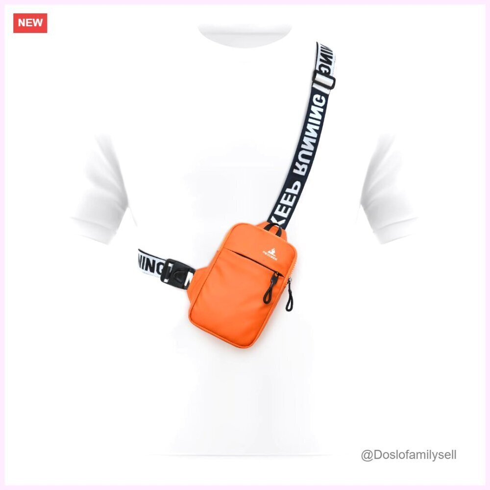 Mini Crossbody Sling Bag Water Resistant Fanny Pack Phone Holder Workout Travel